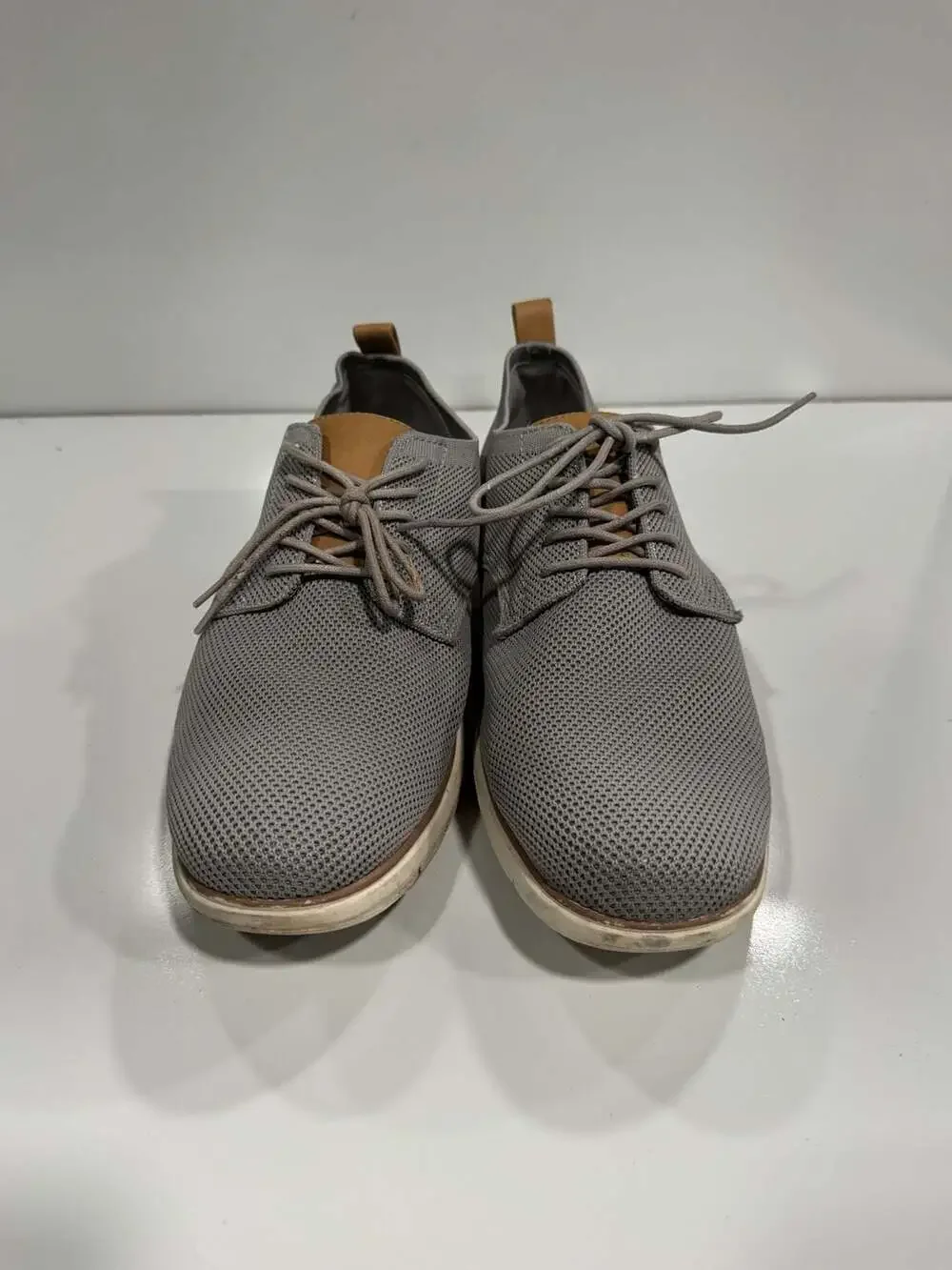 Goodfellow & Co Men's Kev Knit Dress Shoes Gray Size 10